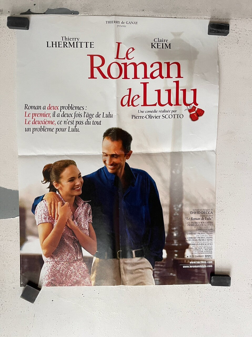 LE ROMAN DE LULU ORIGINAL (40X60) THIERRY LHERMITTE
