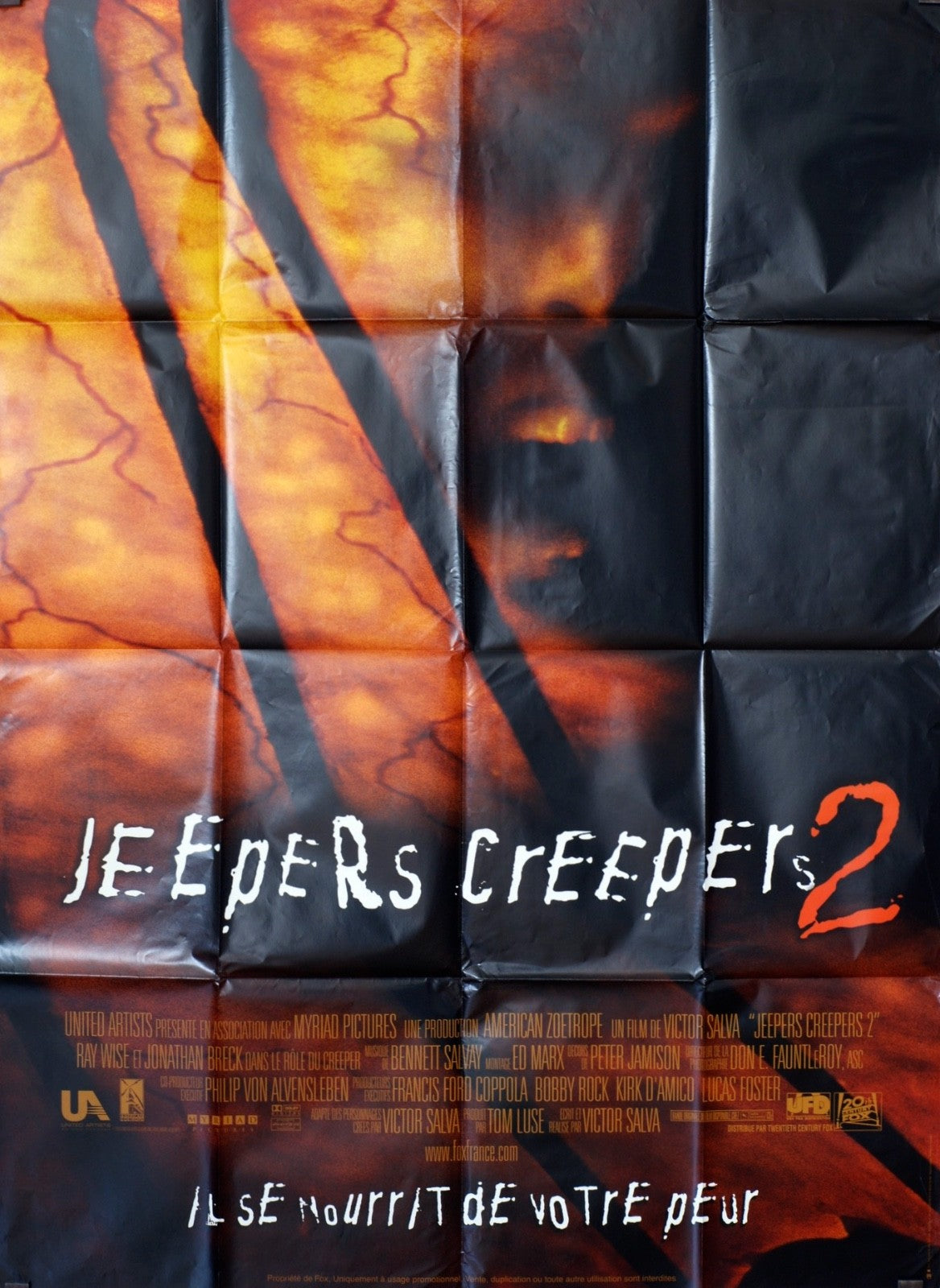 JEEPERS CREEPERS 2 RAY WISE MOVIE POSTER ORIGINAL 120x160