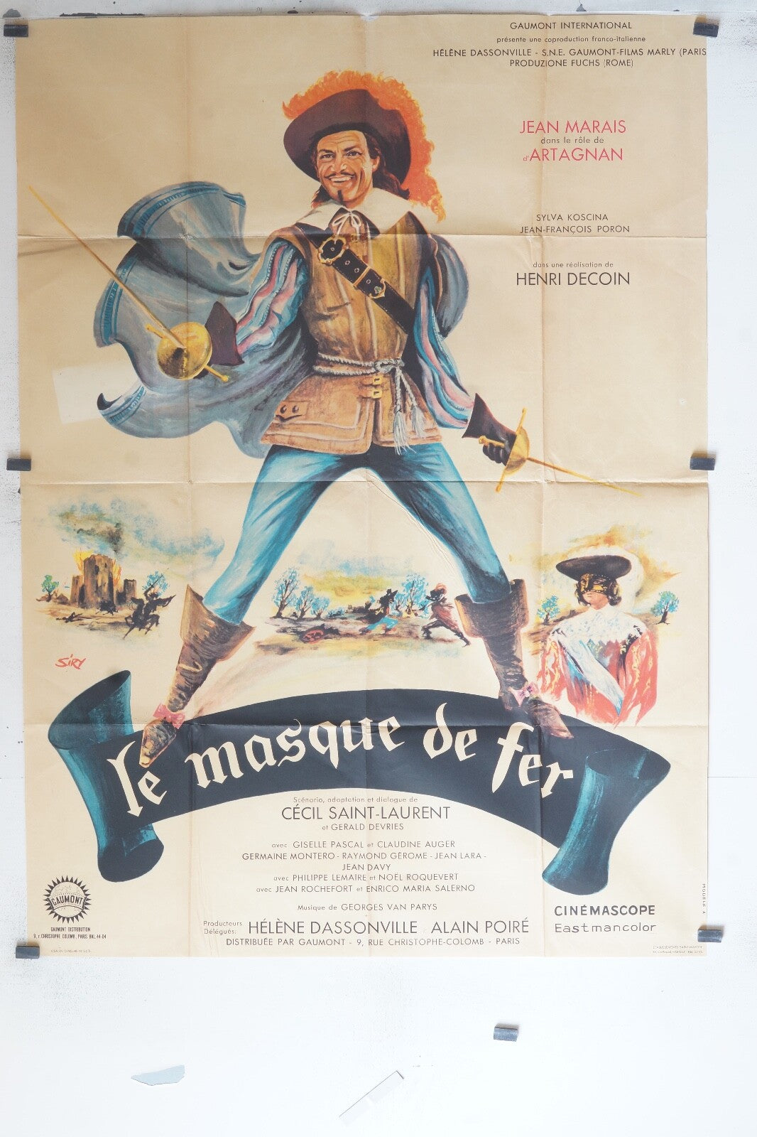 MASQUE DE FER (LE) ORIGINAL 120x160