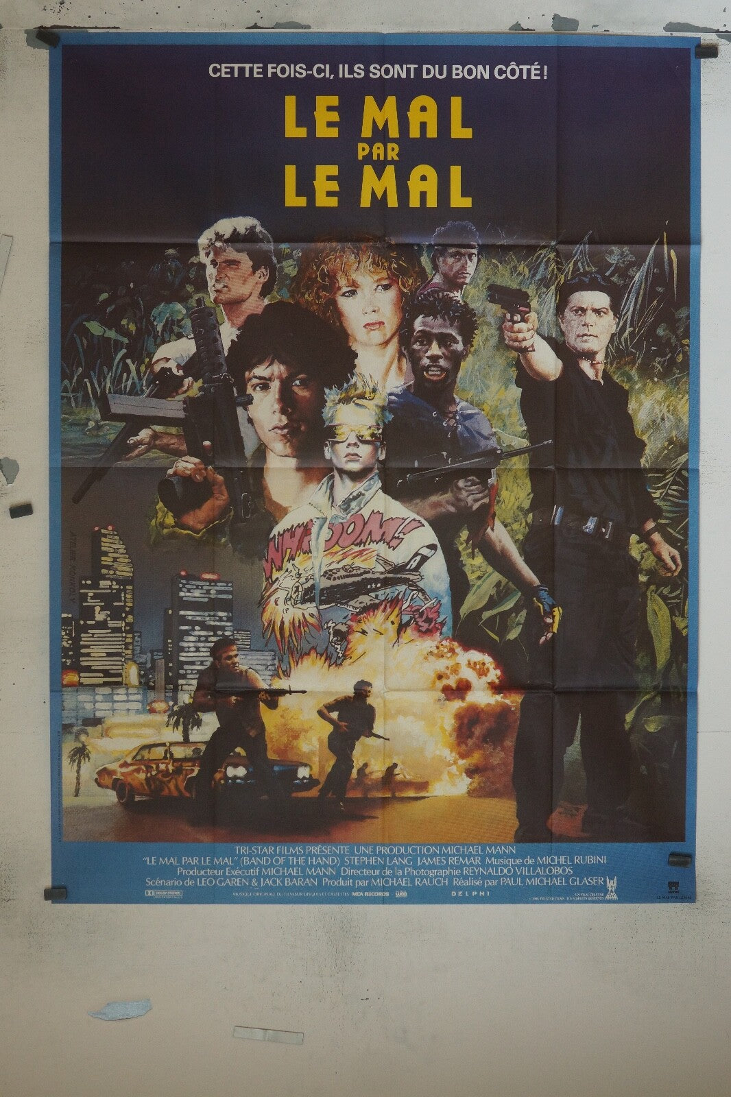 LE MAL PAR LE MAL MOVIE POSTER ORIGINAL 120x160 STEPHEN LANG