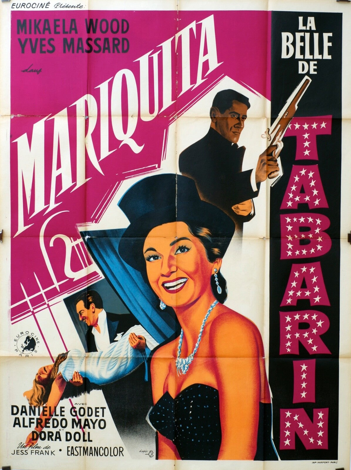 MARIQUITA MOVIE POSTER ORIGINAL 120x160 MIKAELA WOOD