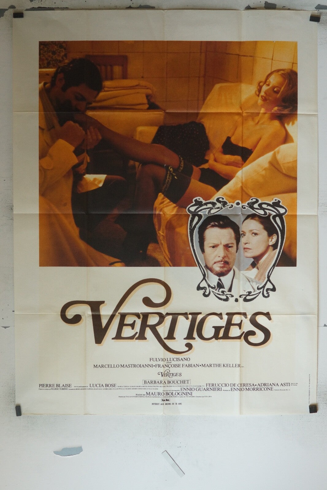 VERTIGES ORIGINAL 120x160 MARCELLO MASTROIANNI