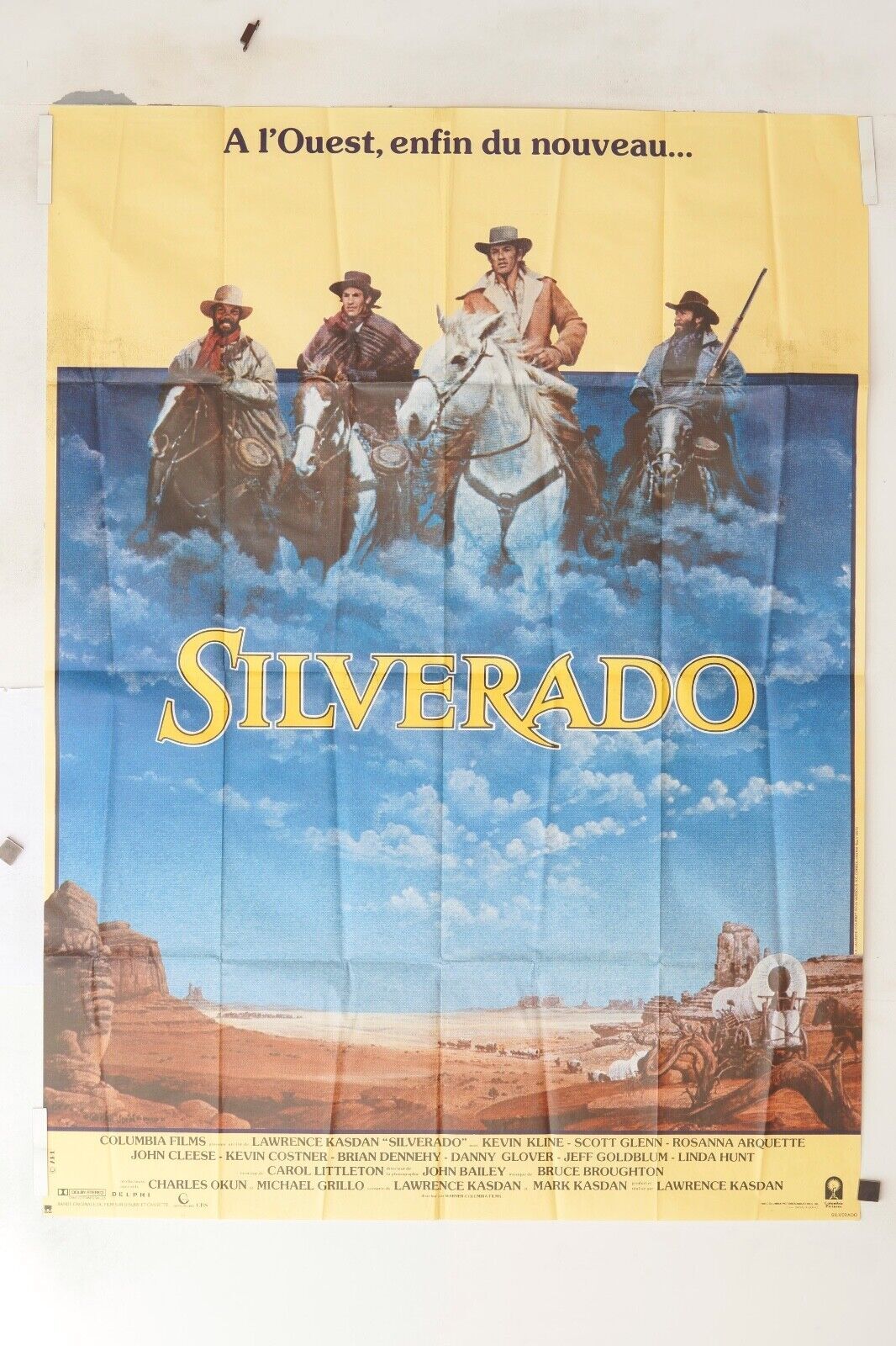 SILVERADO ORIGINAL MOVIE POSTER 120x160 SCOTT GLENN