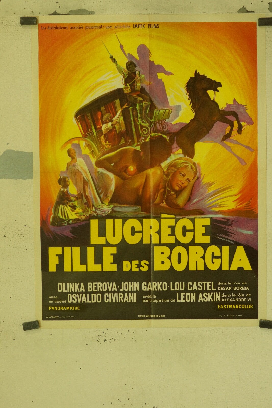 LUCRÈCE FILLE DES BORGIA ORIGINAL (60X80) OLINKA BEROVA