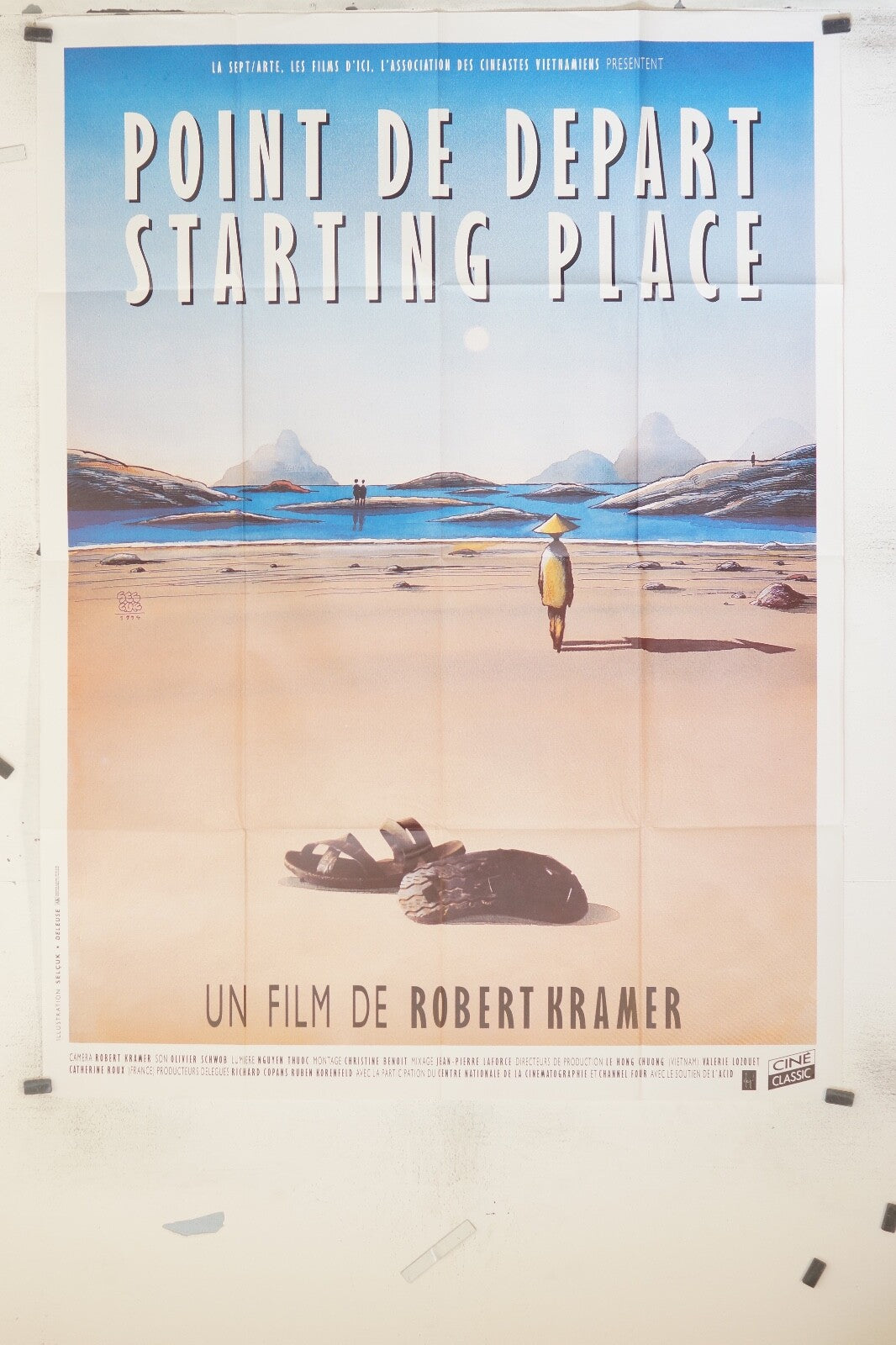 POINT DE DEPART STARTING PLACE ORIGINAL 120x160