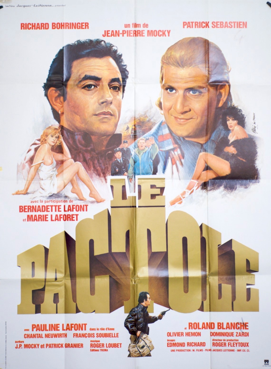 LE PACTOLE RICHARD BOHRINGER movie poster ORIGINAL 120x160