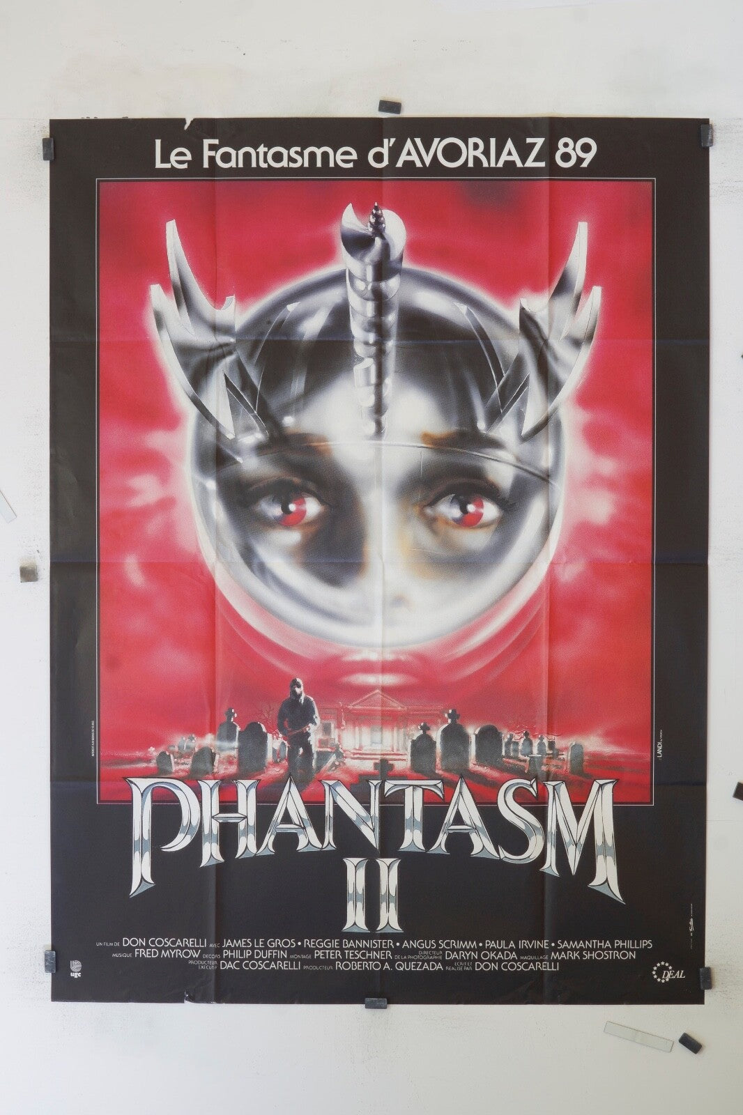 PHANTASM II DON COSCARELLI 120x160 ORIGINAL MOVIE POSTER