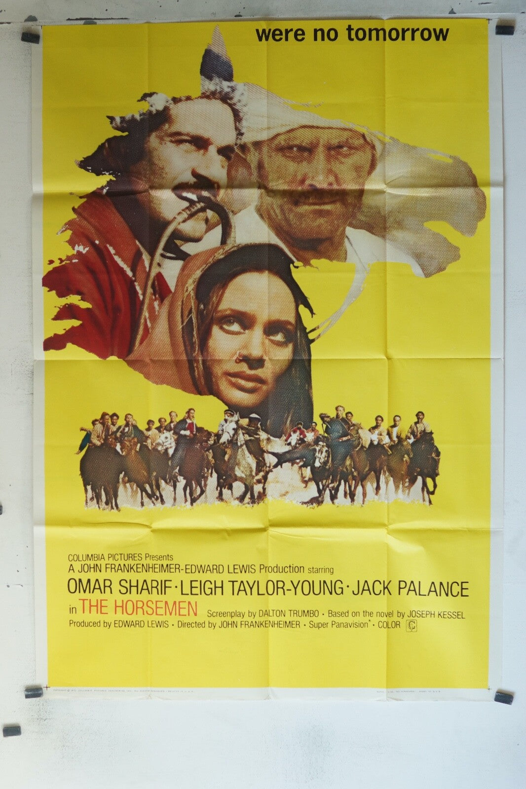 THE HORSEMAN (1971) VERSION A 120x160 Omar Sharif, Jack Palance