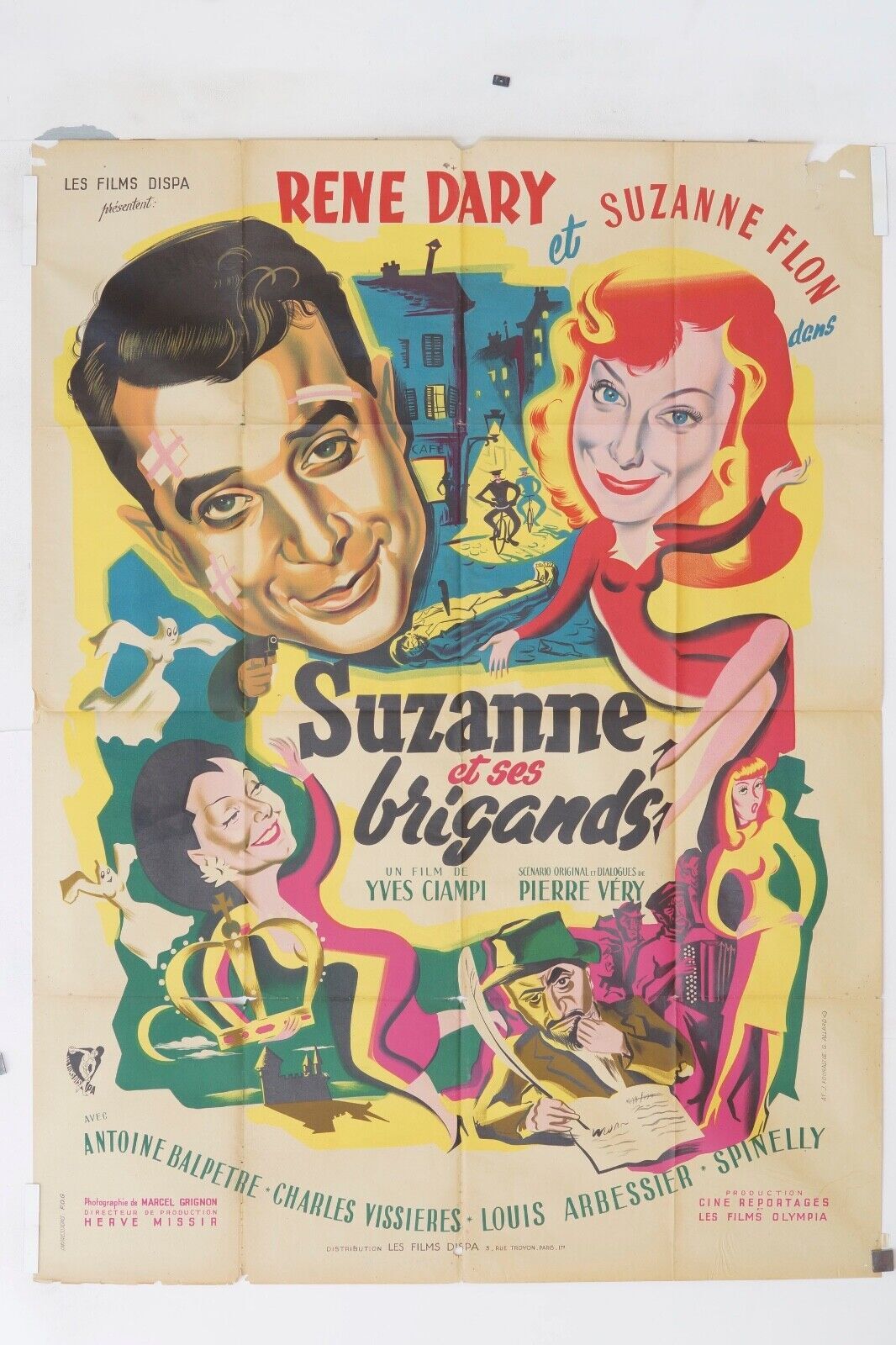 SUZANNE MOVIE POSTER ORIGINAL 120x160 MAURICE PIALAT