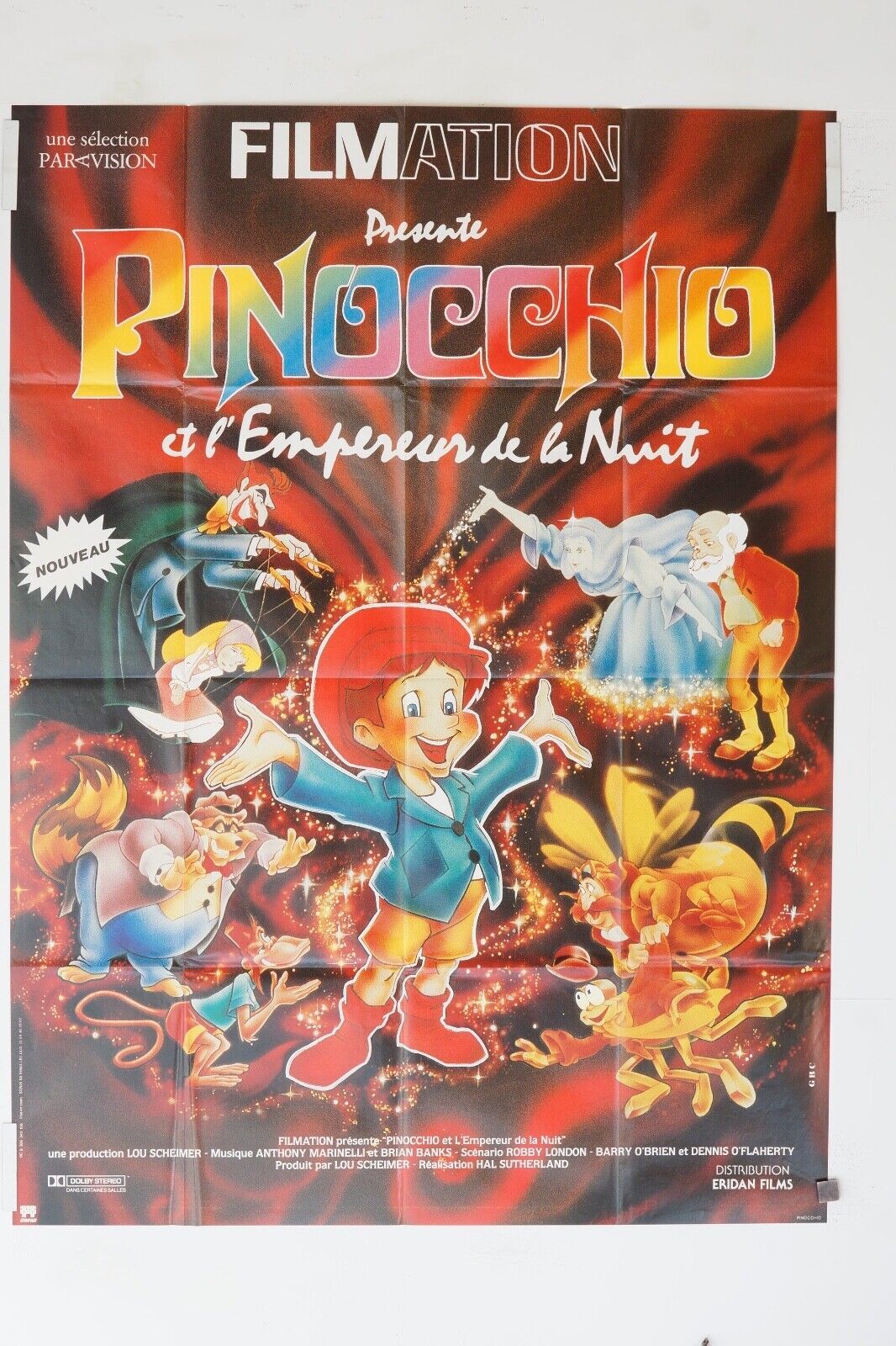 PINOCCHIO ET L’EMPEREUR DE L’EMPEREUR DE LA NUIT 120x160 LOU SCHEIMER