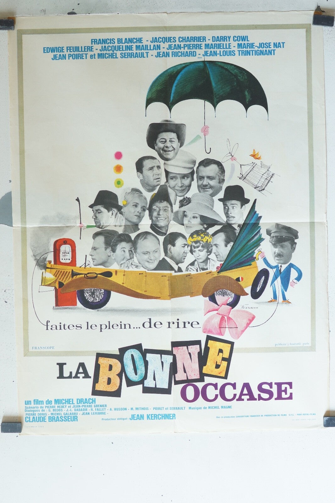BONNE OCCASE (LA) MOVIE POSTER ORIGINAL (60X80) Francis Blanche , Edwige Feuill