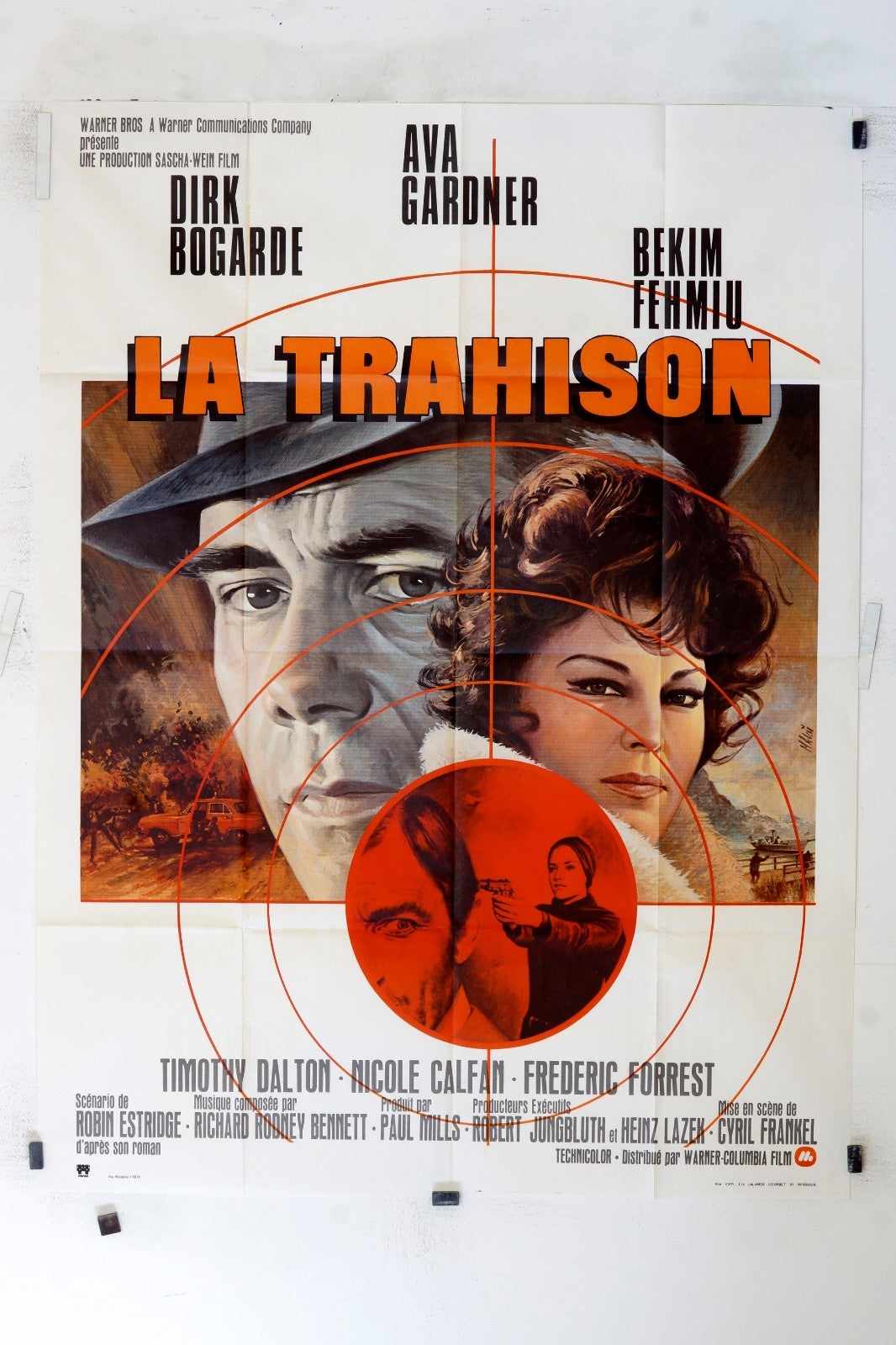 LA TRAHISON MOVIE POSTER ORIGINAL (120x160) DIRK BOGARDE