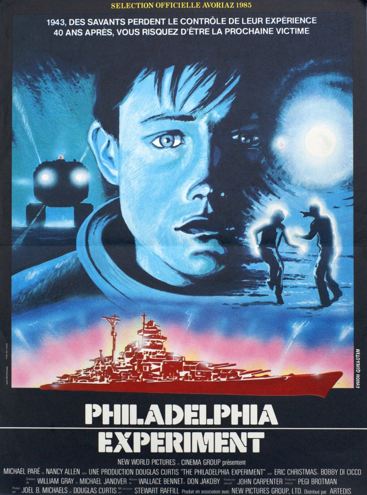 PHILADELPHIA EXPERIMENT (POSTER ORIGINAL) 40x60 The Philadelphia Experiment
