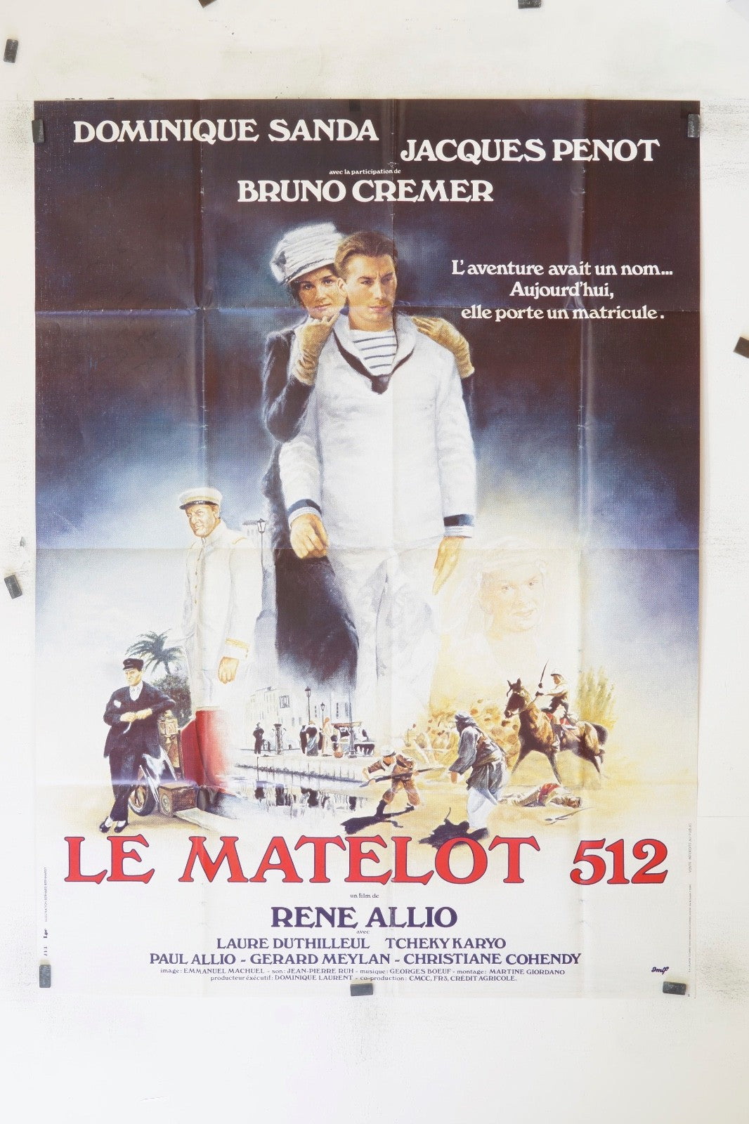 LE MATELOT 512 RENE ALLIO MOVIE POSTER ORIGINAL 120x160