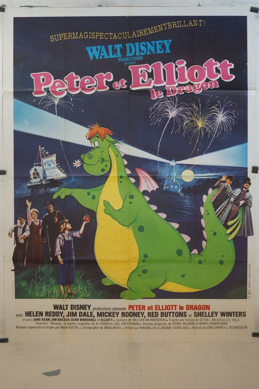 PETER ET ELLIOTT LE DRAGON ORIGINAL 120x160