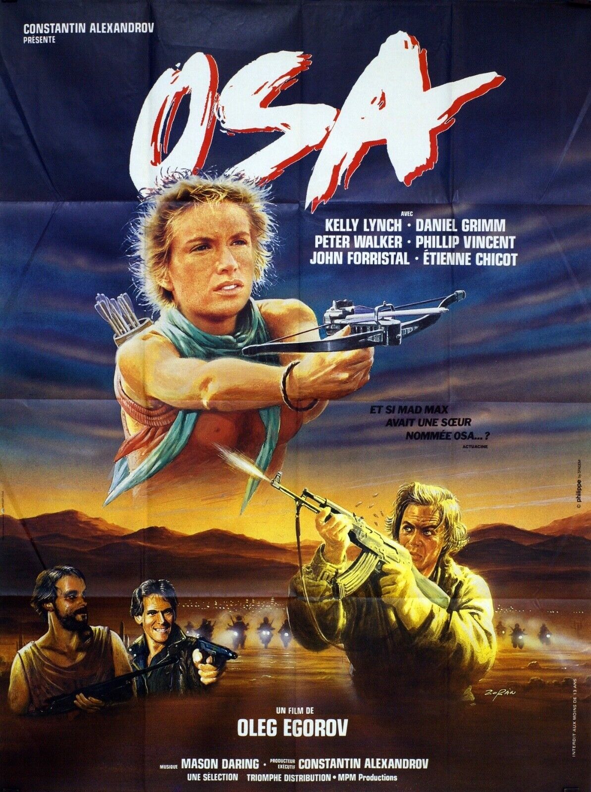 OSA MOVIE POSTER ORIGINAL 120x160 KELLY LYNCH