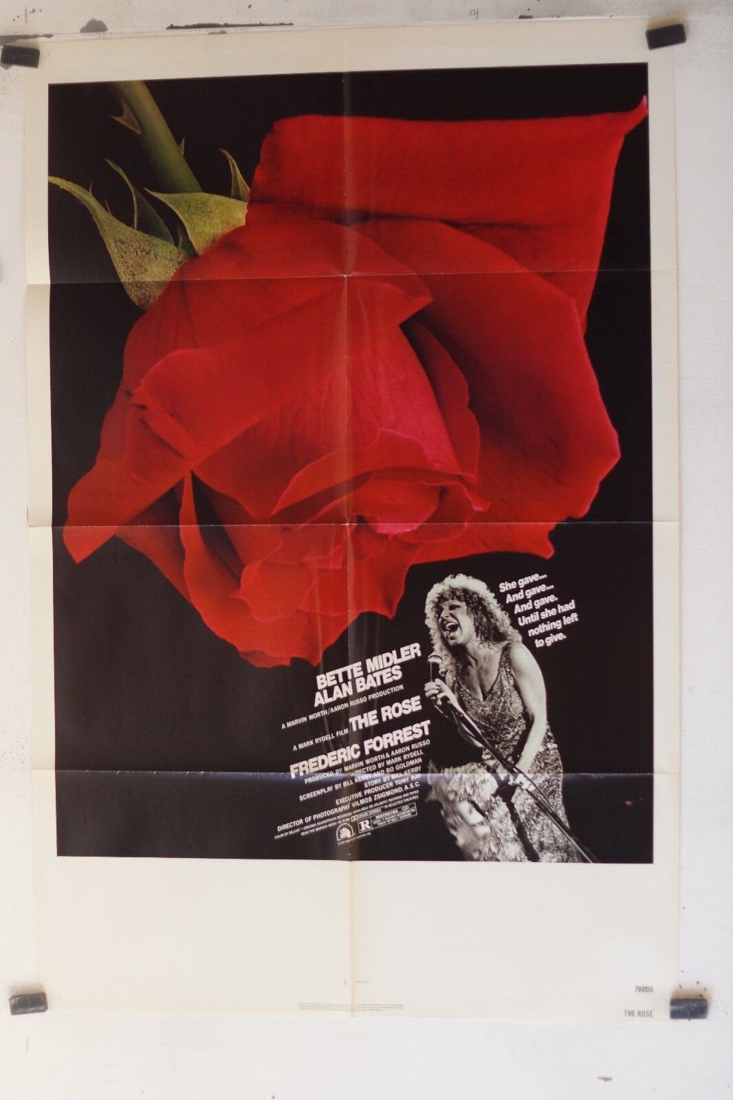 THE ROSE MOVIE POSTER ORIGINAL (69x103), Mark Rydell, Bette Midler