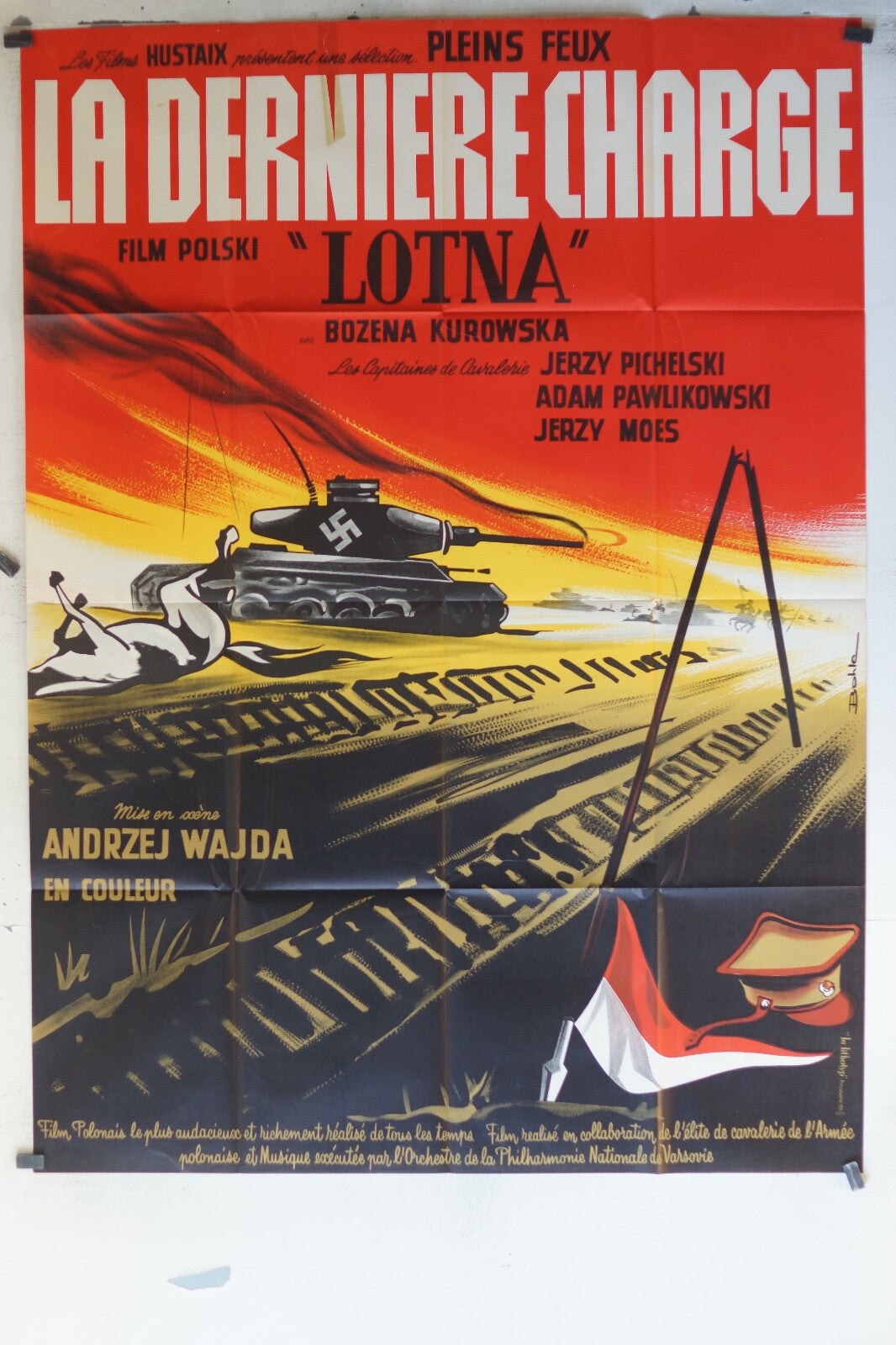 DERNIERE CHARGE (LA) POSTER ORIGINAL120x160 Jerzy Pichelski