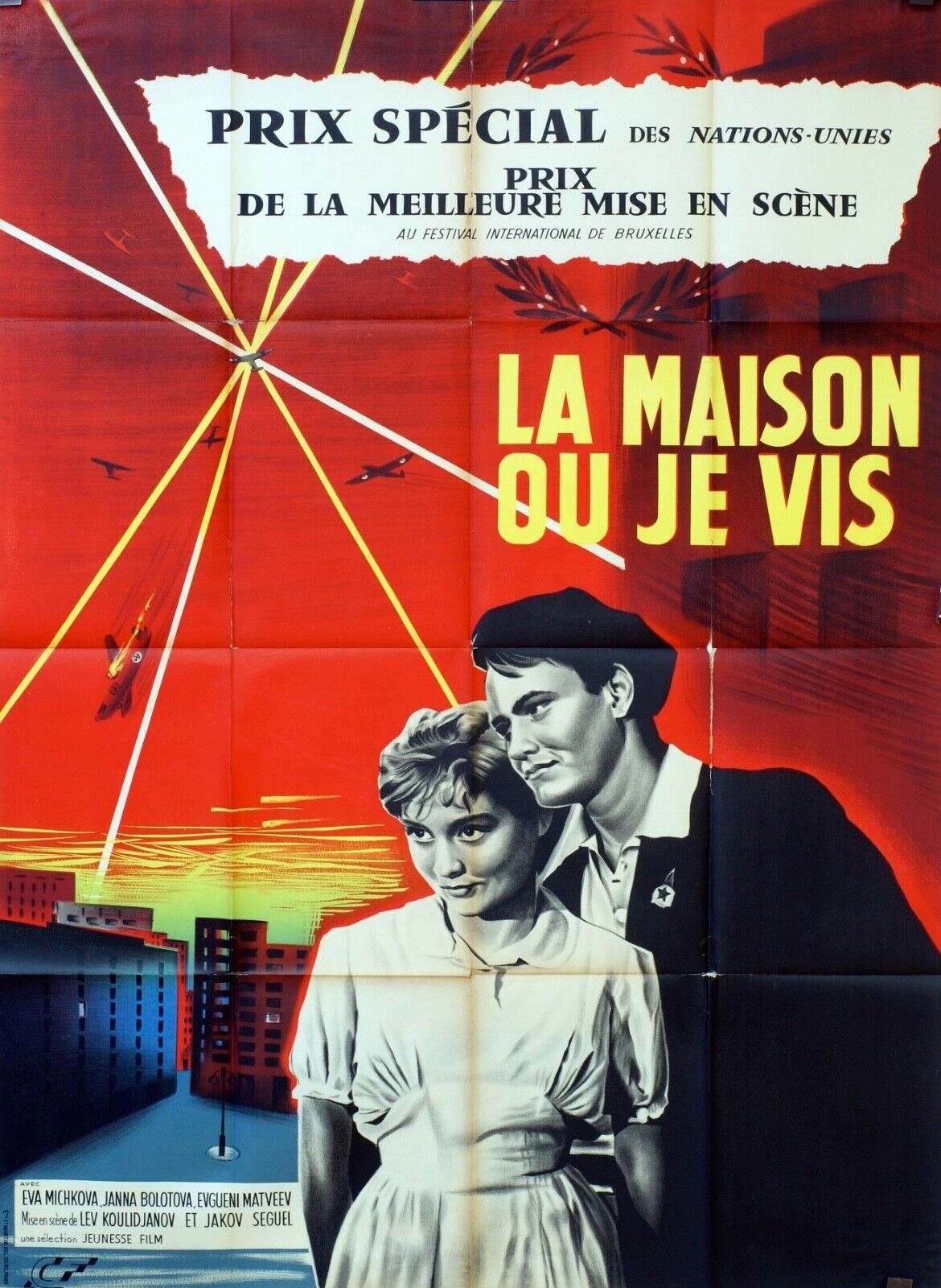 LA MAISON OU JE VIS MOVIE POSTER ORIGINAL 120x160 EVA MICHKOVA