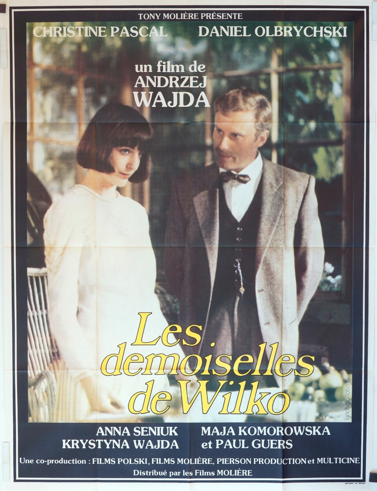 LES DEMOISELLES DE WILKO MOVIE POSTER 120x160 CHRISTINE PASCAL