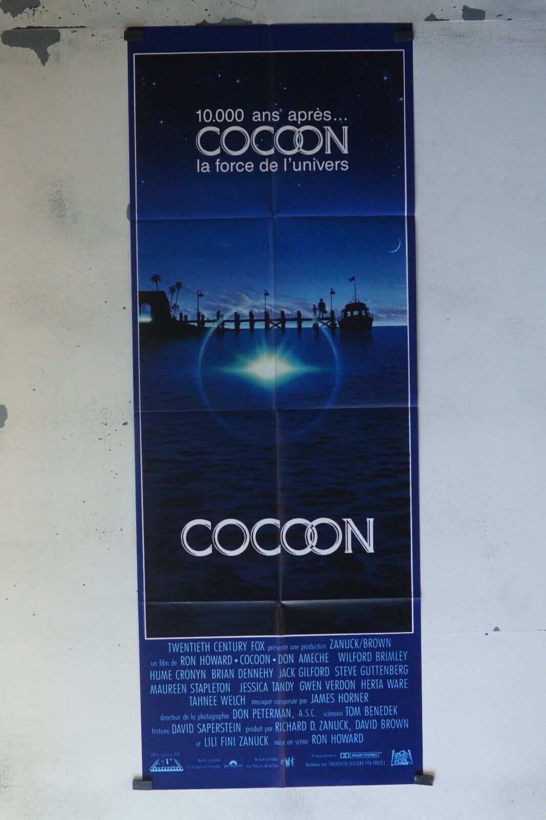 COCOON MOVIE POSTER ORIGINAL 60x160 RON HOWARD