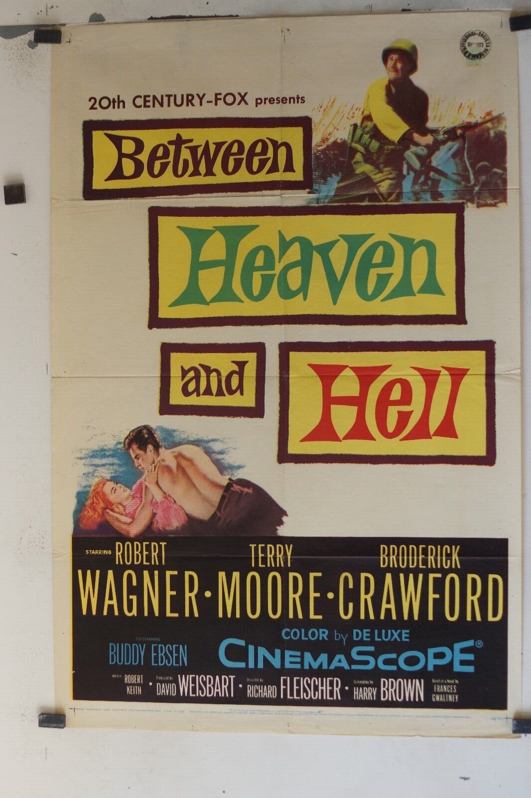 BETWEEN HEAVEN AND HELL ORIGINAL 69x103