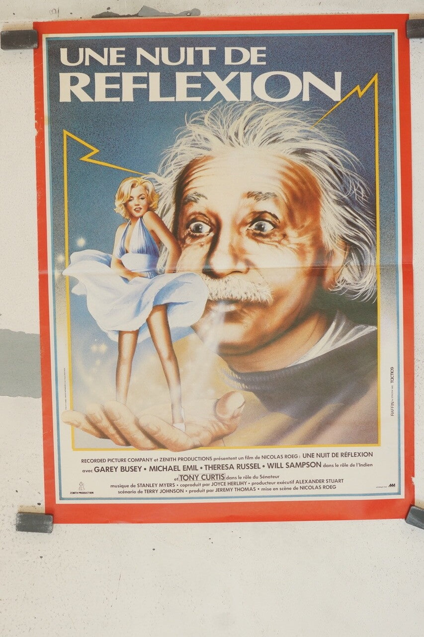 UNE NUIT DE REFLEXION MOVIE POSTER ORIGINAL 40x60 GAREY BUSEY – MICHAEL EMIL