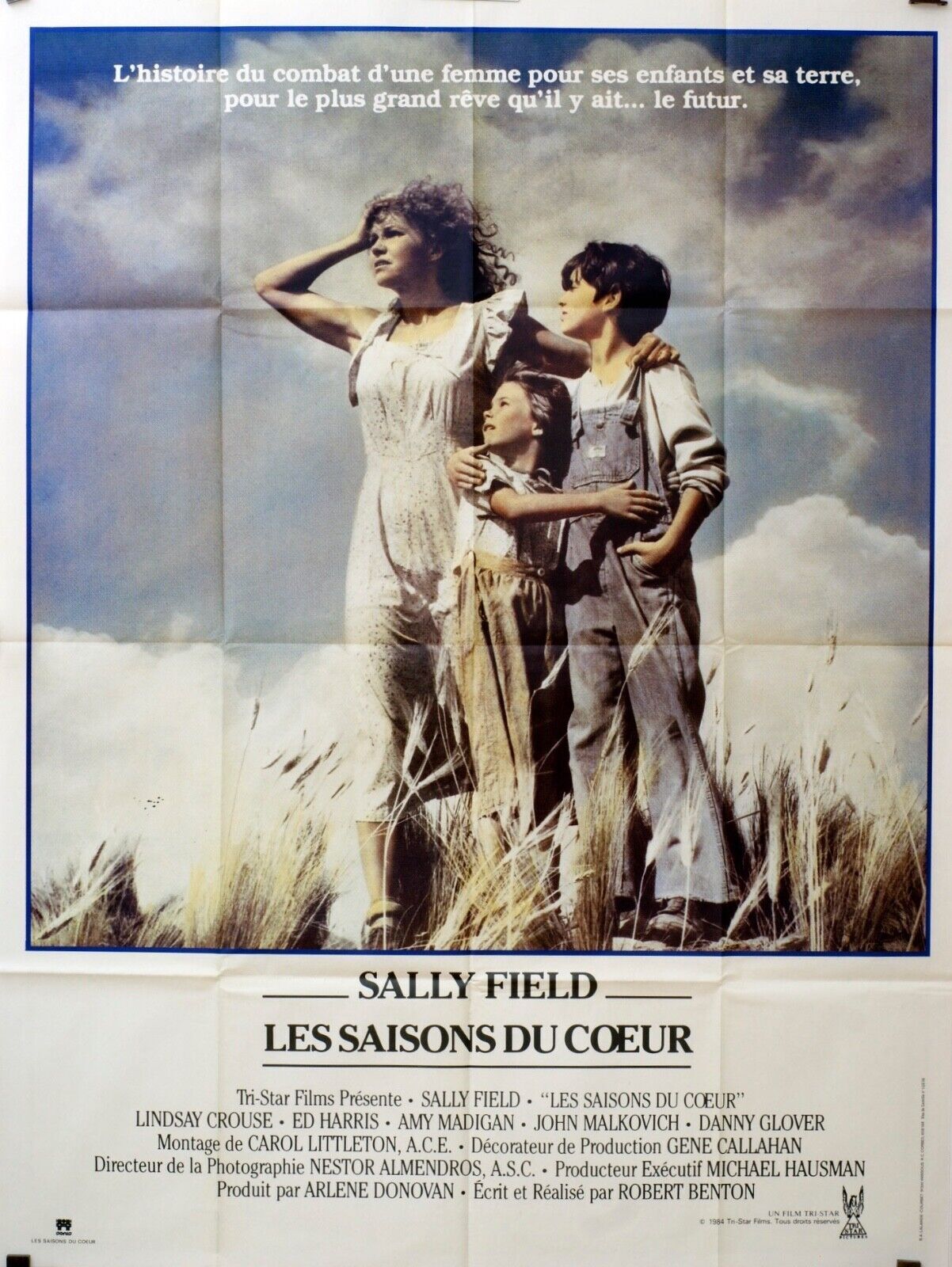 LES SAISONS DU COEUR MOVIE POSTER ORIGINAL120x160 SALLY FIELD