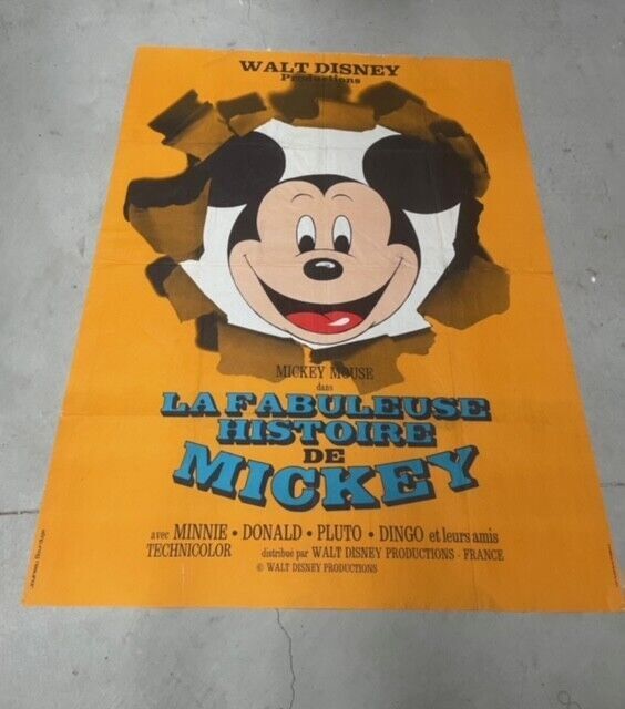 LA FABULEUSE HISTOIRE DE MICKEY, MOVIE POSTER ORIGINAL 120x160 AL PACINO