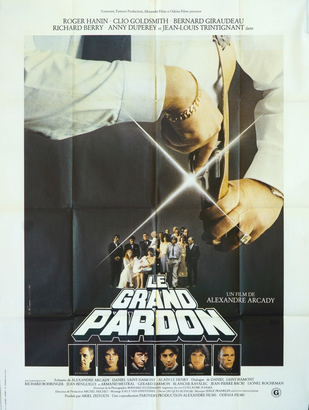 LE GRAND PARDON ALEXANDRE ARCADY MOVIE POSTER ORIGINAL