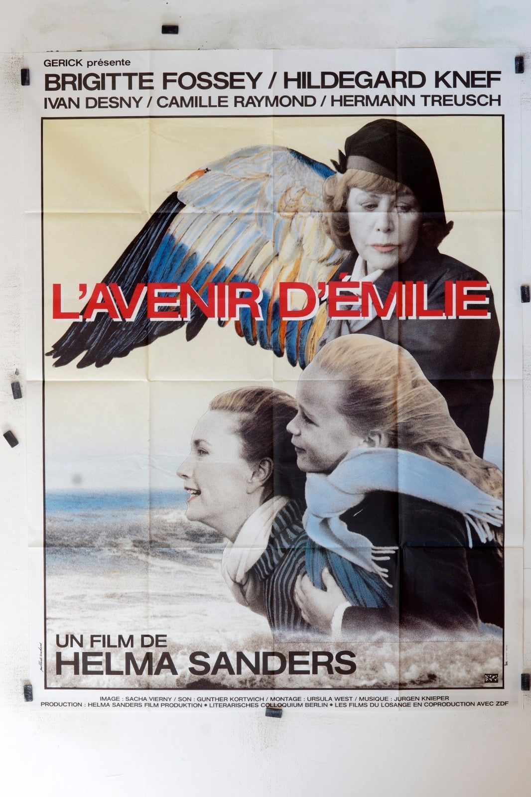 L’AVENIR D’ÉMILE BRIGITTE FOSSEY ORIGINAL MOVIE POSTER 120x160