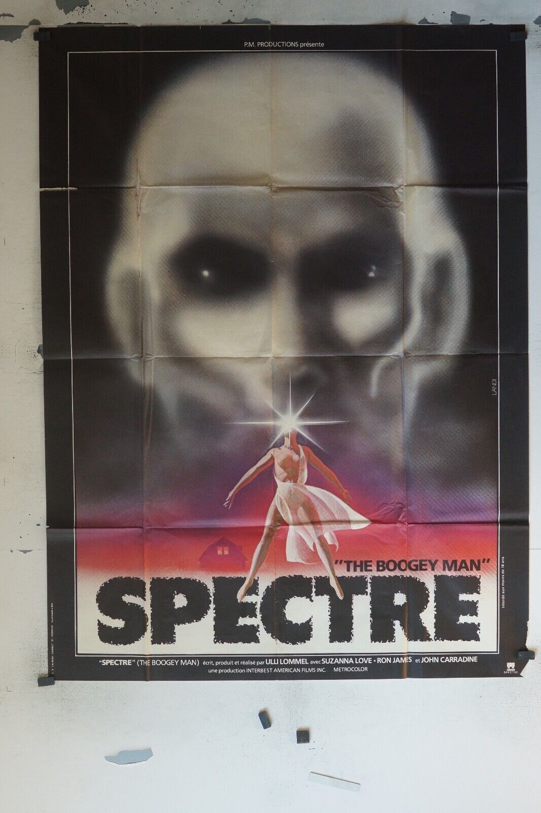 SPECTRE MOVIE POSTER ORIGINAL (120x160) SUZANNA LOVE