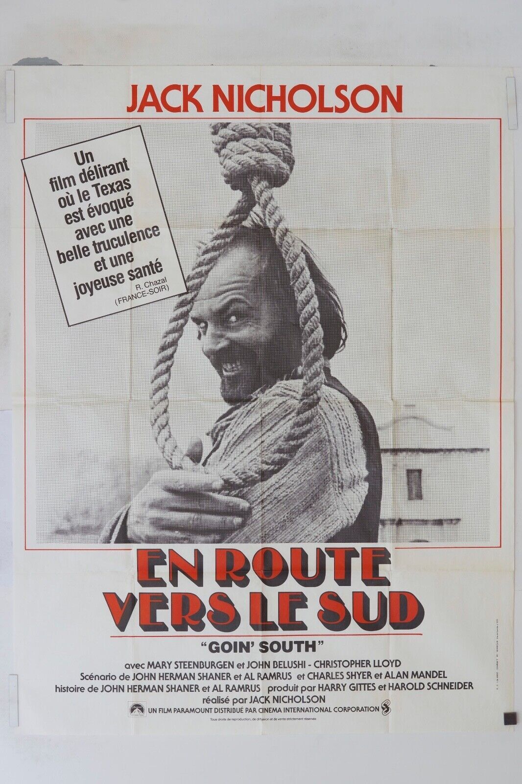 EN ROUTE VERS LE SUD ORIGINAL MOVIE POSTER 120x160 JACK NICHOLSON