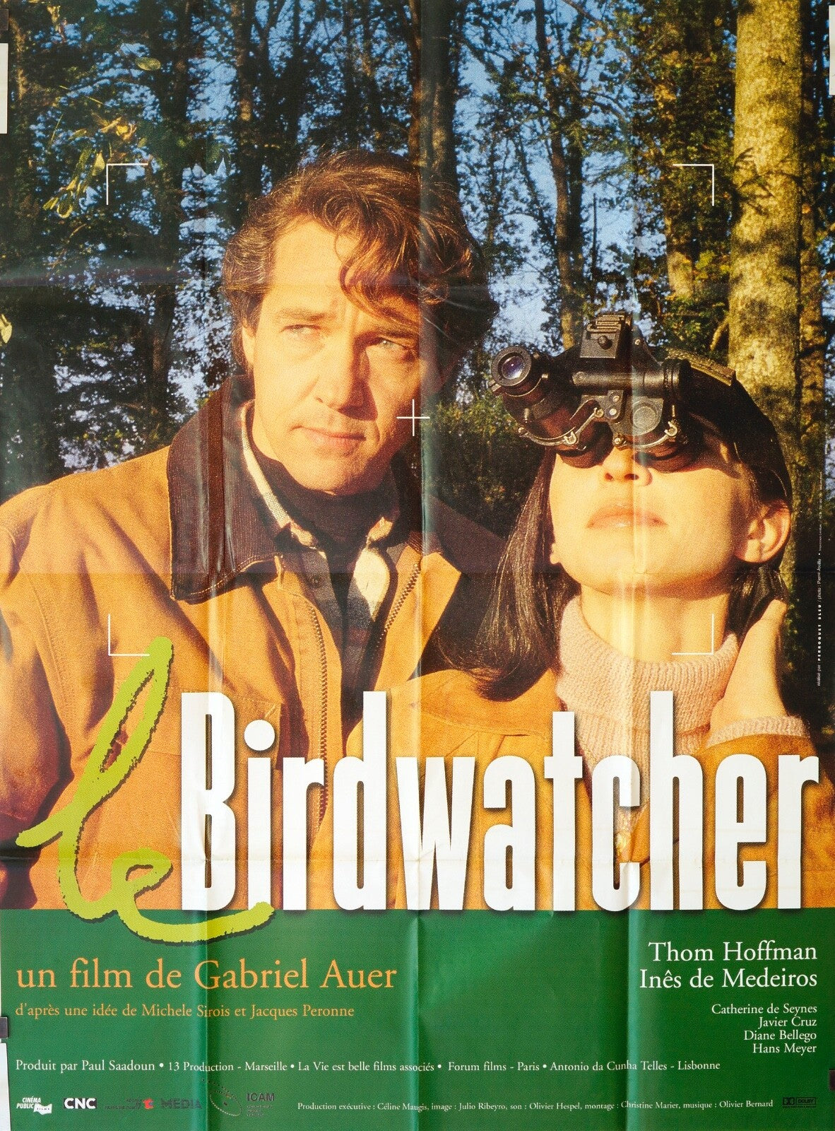 LE BIRDWATCHER ORIGINAL POSTER (120x160) KAZ GARAS