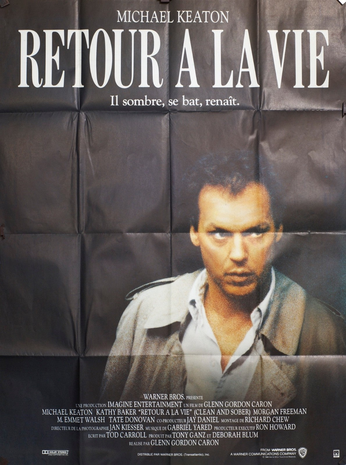 RETOUR À LA VIE MICHAEL KEATON MOVIE POSTER ORIGINAL 120x160