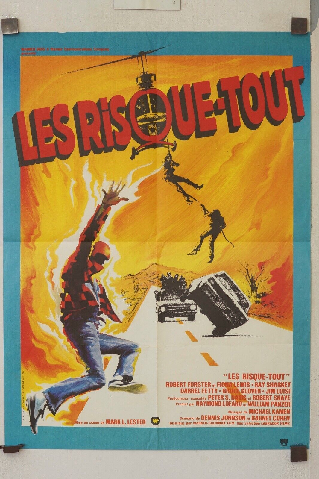 LES RISQUE-TOUT POSTER (120X160) ROBERT FORSTER