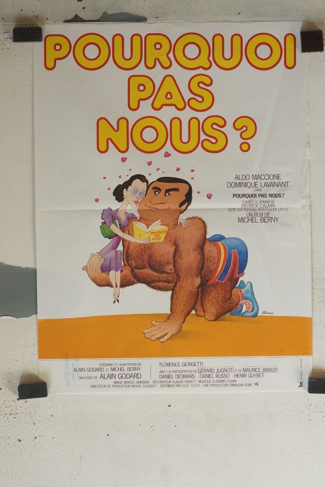 POURQUOI PAS NOUS ? ORIGINAL 40x60 ALDO MACCIONE