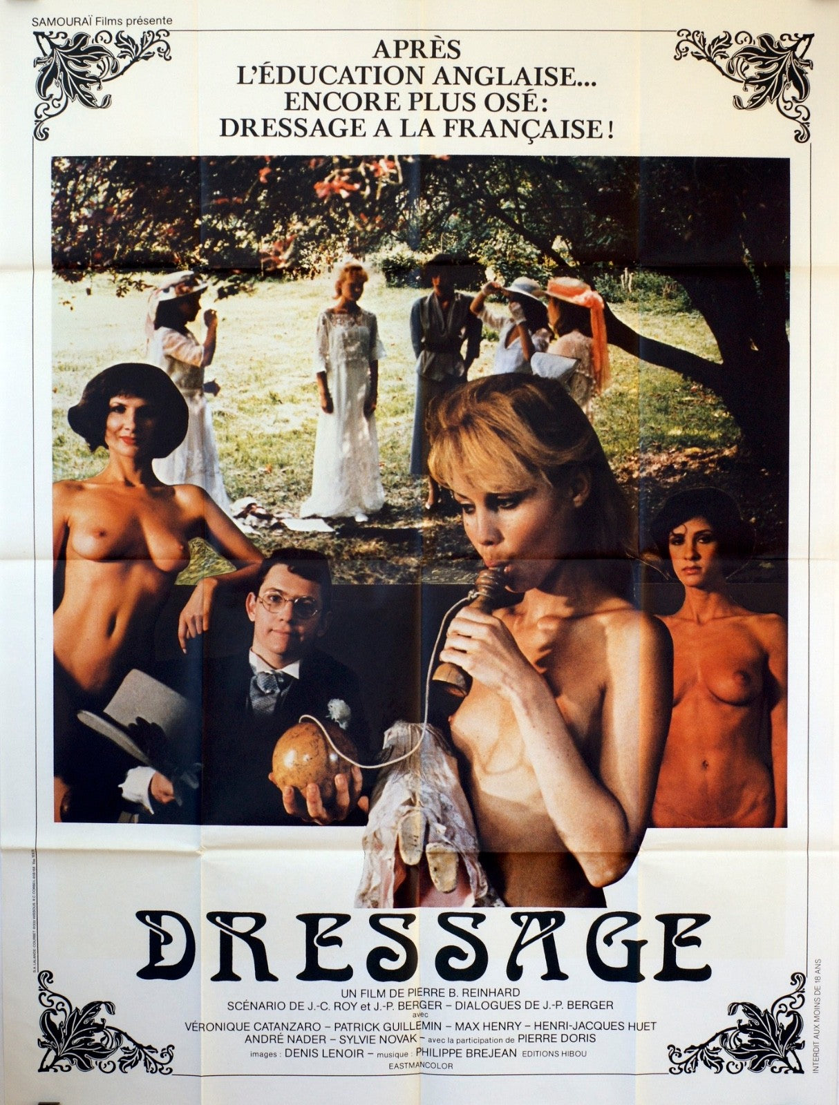DRESSAGE PIERRE B.REUNHARD ORIGINAL MOVIE POSTER 120x160