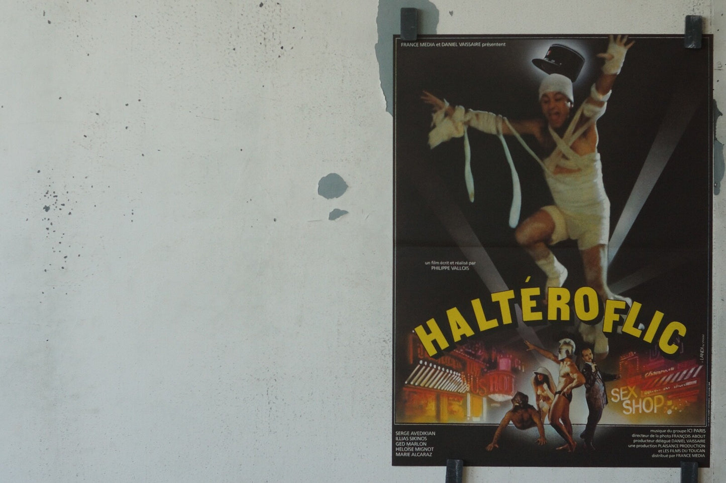 HALTÉROFLIC POSTER ORIGINAL (40X60) SERGE AVEDIKIAN