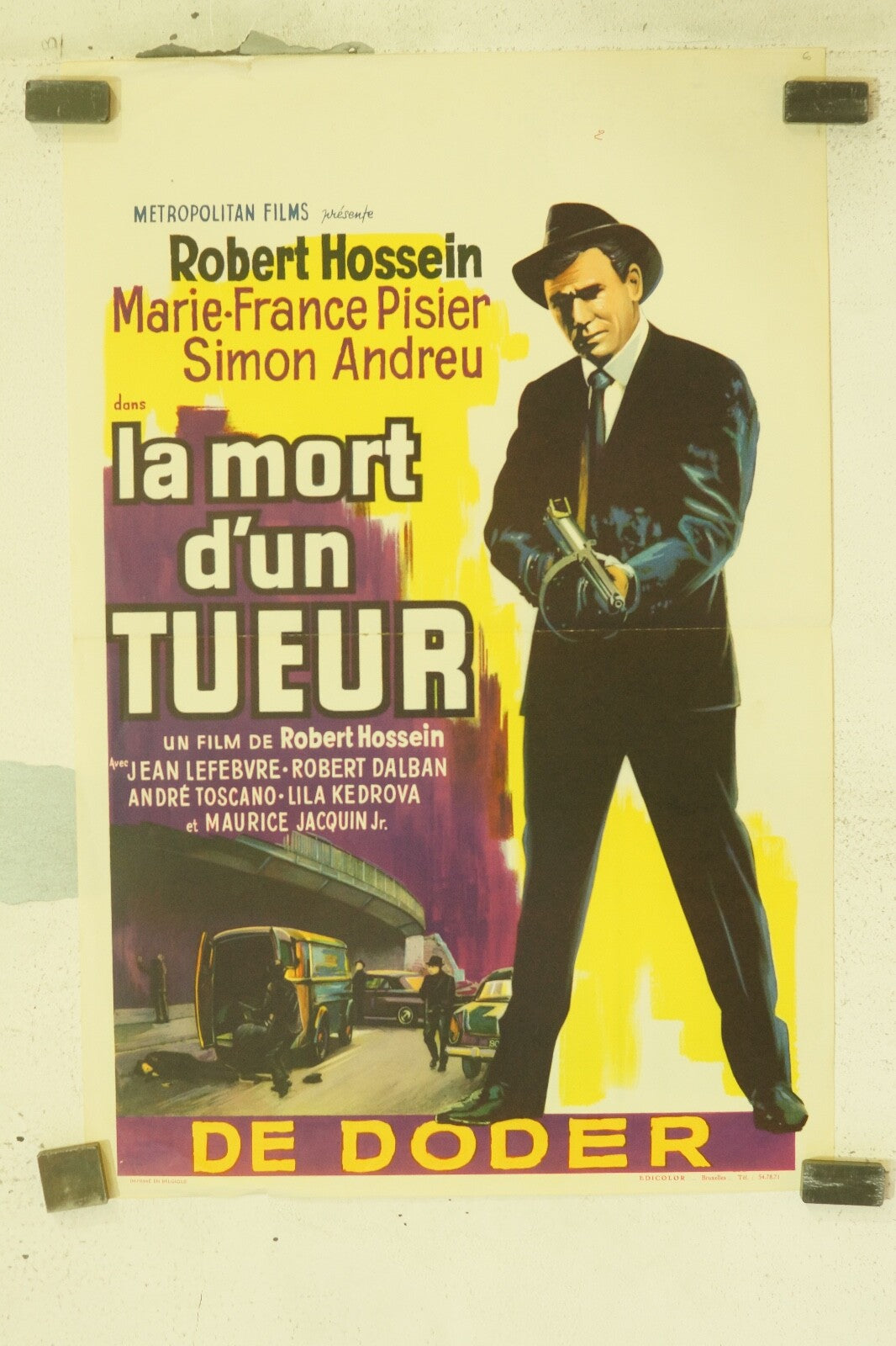 LA CHEVAUCHÉE FANTASTIQUE, BELGIAN MOVIE POSTER 54X36 JOHN WAYNE, CLAIRE TREVOR