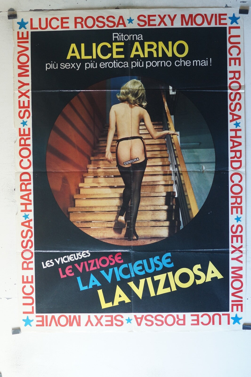 VIZIOSA (LA) MOVIE POSTER ORIGINAL 48x70 Alice Arno