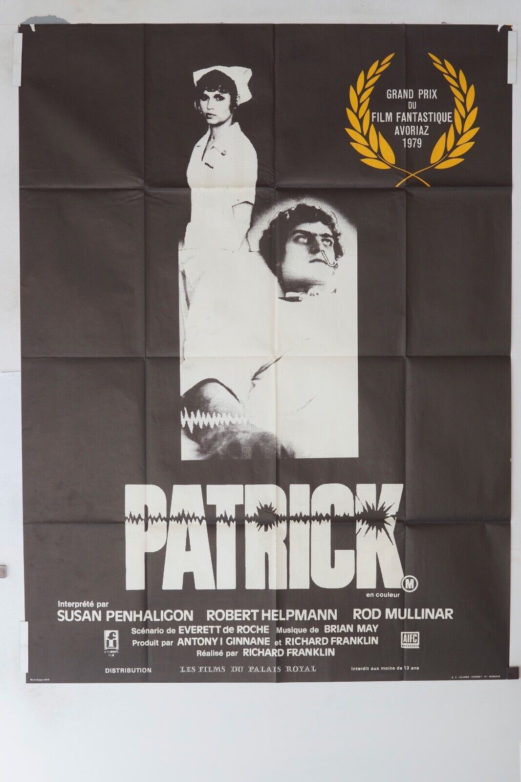 PATRICK ORIGINAL MOVIE POSTER 120x160 SUSAN PENHALIGAN