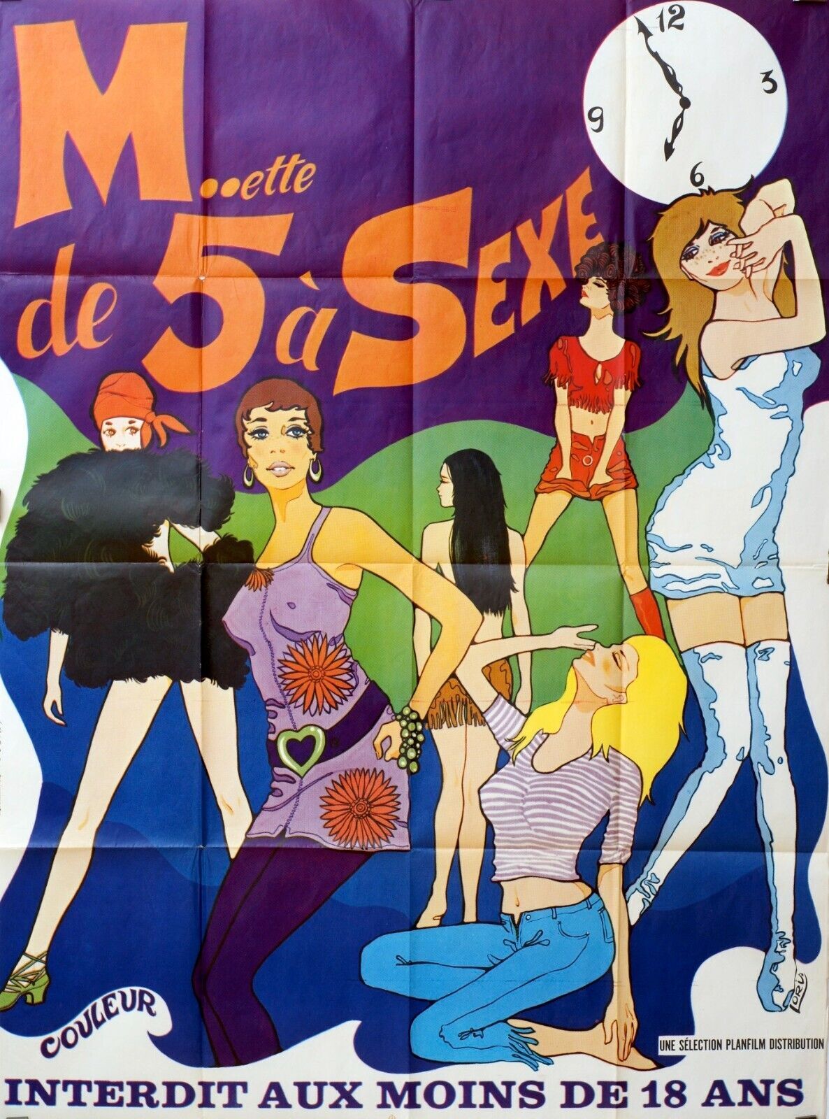 M..ette de 5 à sexe MOVIE POSTER 120x160
