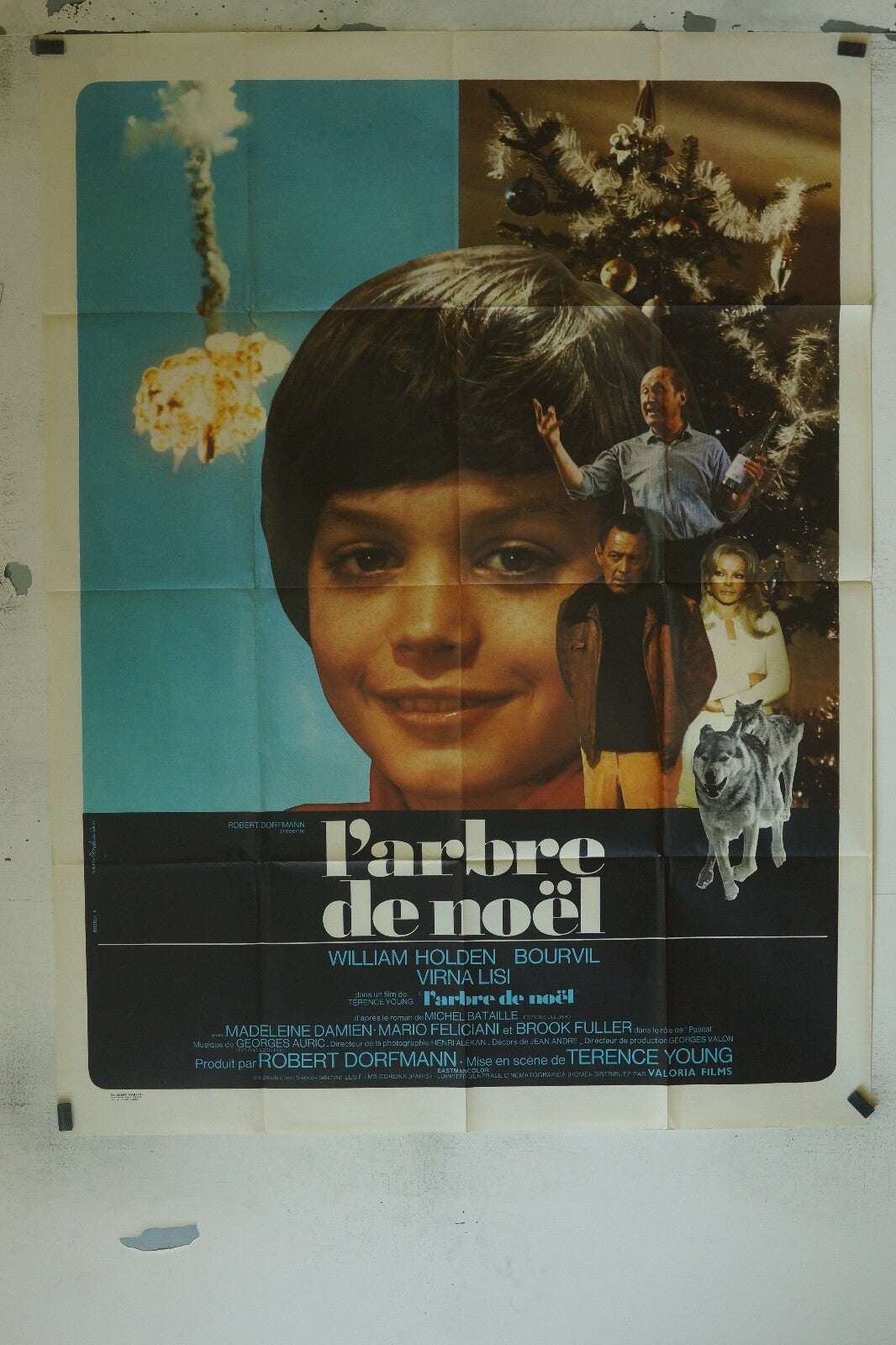 L’ARBRE DE NOËL POSTER ORIGINAL 120x160 WILLIAM HOLDEN