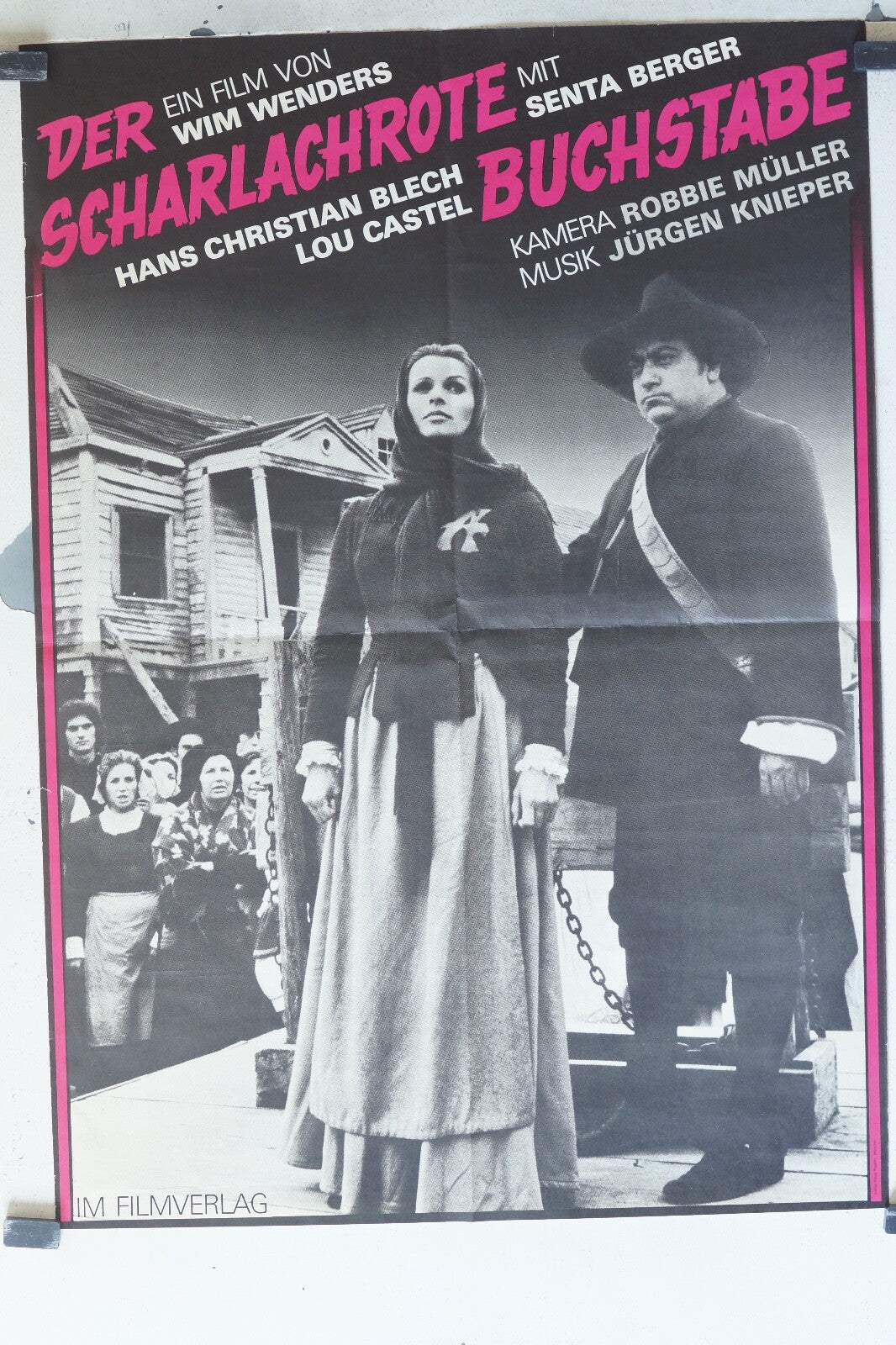 DER SCHARLACHROTE BUCHSTABE MOVIE POSTER ORIGINAL (60X80) Demi Moore