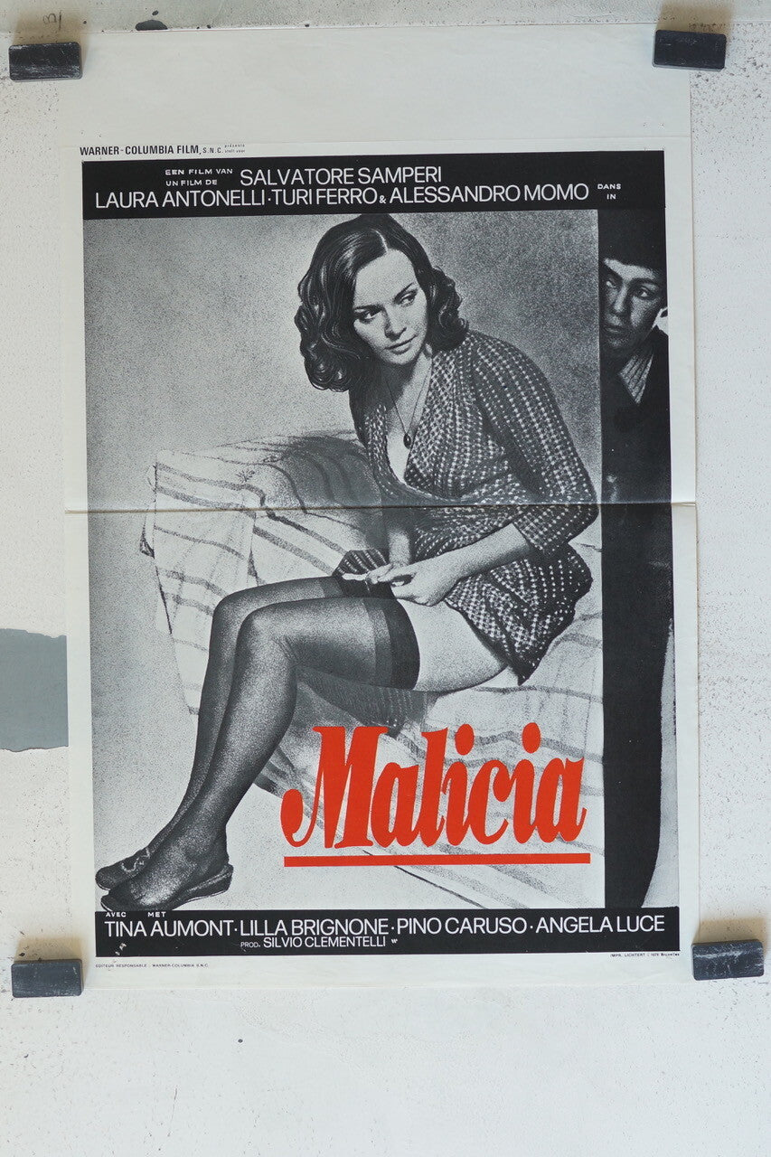 MALICIA (POSTER ORIGINAL) 30X55 Laura Antonelli , Turi Ferro