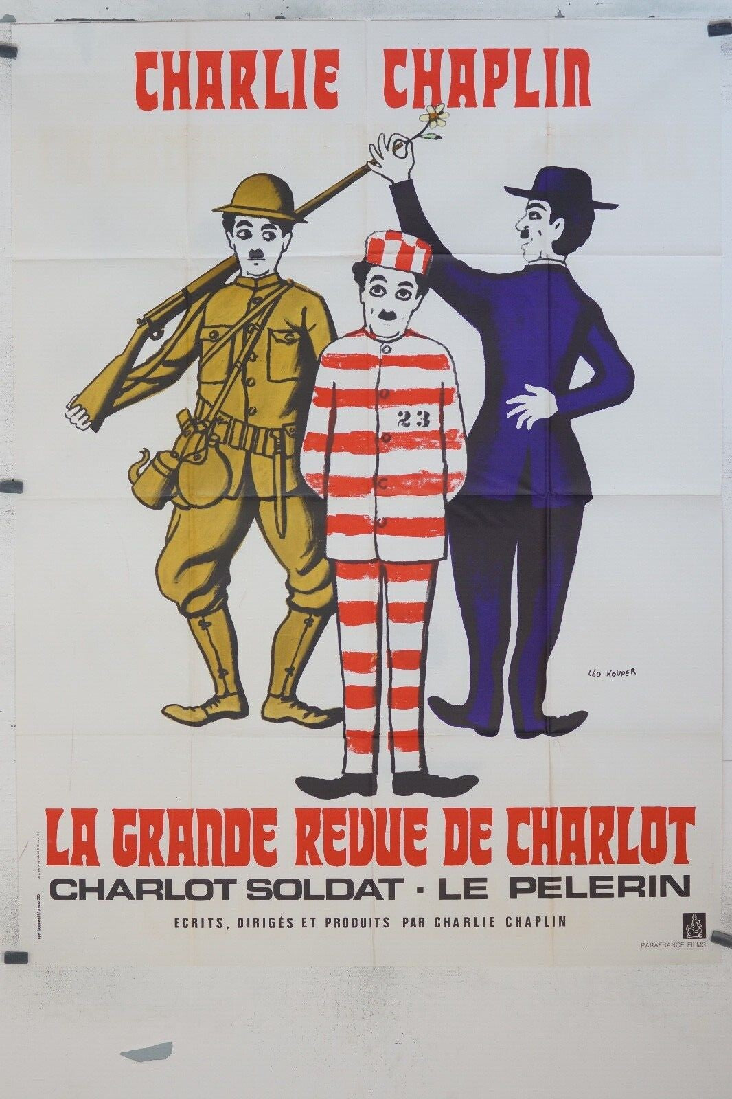 GRANDE REVUE DE CHARLOT (LA) ORIGINAL 120x160