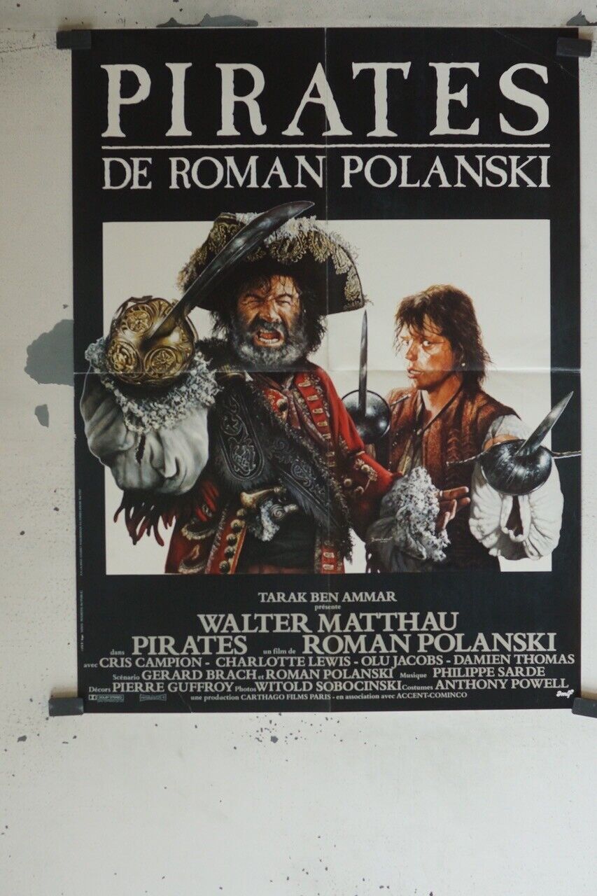 PIRATES MOVIE POSTER (60x80) ROMAN POLANSKI