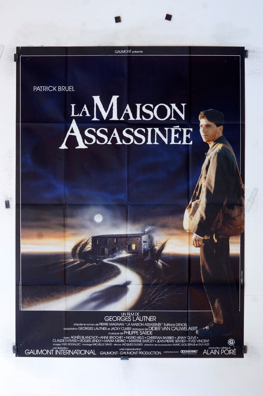 LA MAISON ASSASSINÉ PATRICK BRUEL MOVIE POSTER 120x160