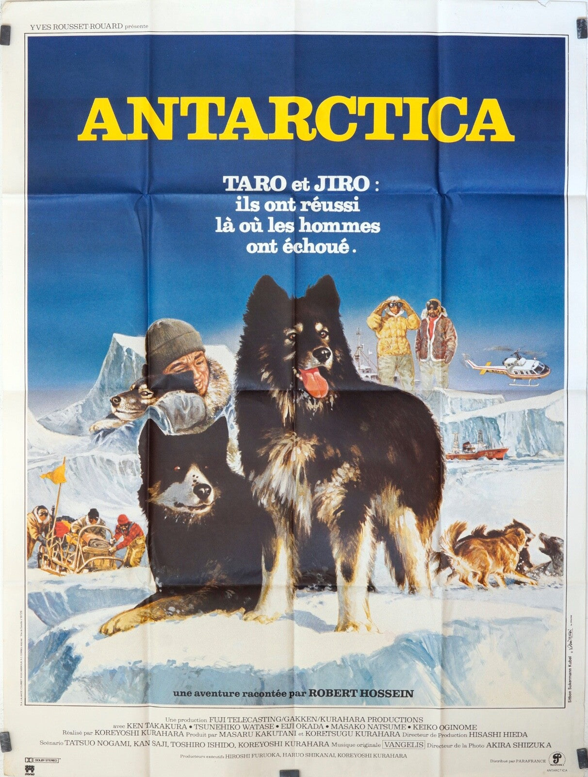 ANTARCTICA ROBERT HOSSEIN MOVIE POSTER ORIGINAL 120x160